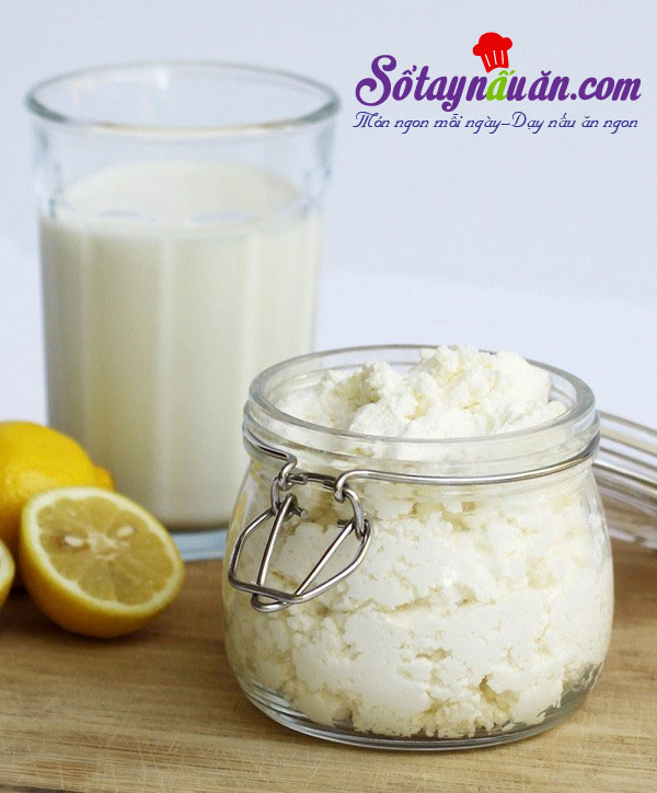 Hướng dẫn làm phô mai Ricotta bằng lò vi sóng cực dễcực ngon