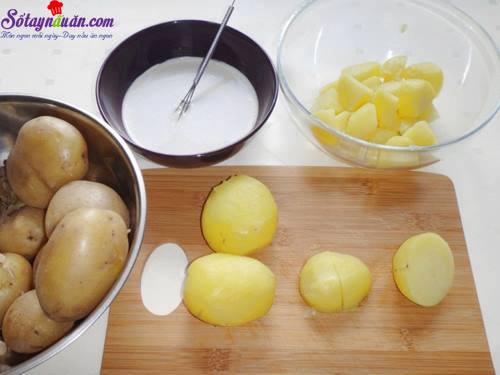 Hướng dẫn làm salad khoai tây tươi ngon, cực hấp dẫn