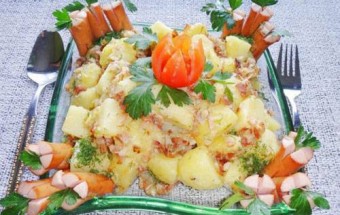 Hướng dẫn làm salad khoai tây tươi ngon, cực hấp dẫn