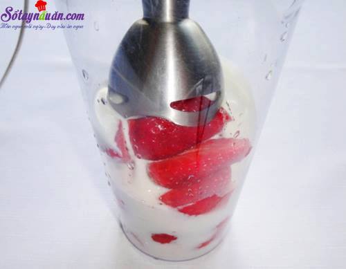 Hướng dẫn làm sinh tố hoa quả kem tươi siêu ngon