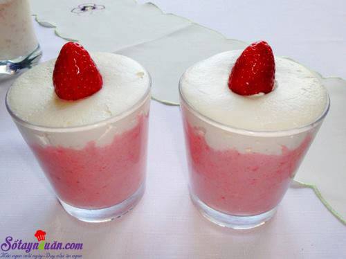 Hướng dẫn làm sinh tố hoa quả kem tươi siêu ngon