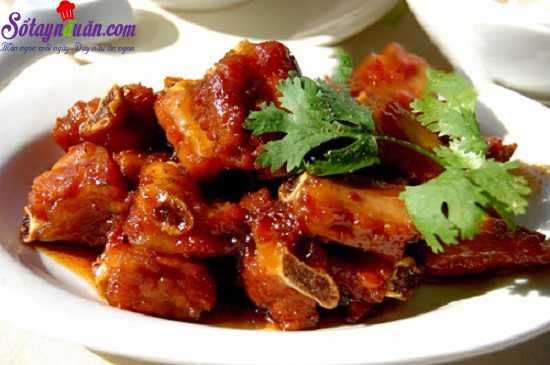 Hướng dẫn làm sườn heo kho vị miền Tây ngon tuyệt