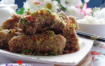 Hướng dẫn làm sườn non rang thính cực ngon lạ miệng