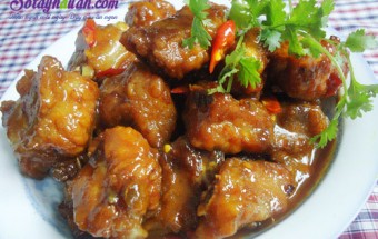 Hướng dẫn làm sườn sốt me ngon mê mẩn