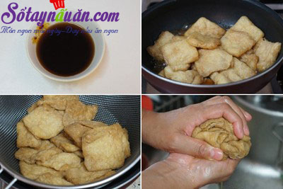 Hướng dẫn làm sushi đậu hũ chiên kiểu Hàn lạ miệng