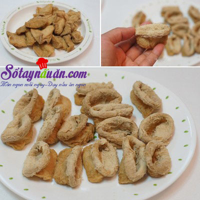 Hướng dẫn làm sushi đậu hũ chiên kiểu Hàn lạ miệng