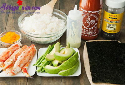 Hướng dẫn làm temaki càng cua ngon không thể cưỡng