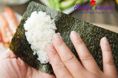 Hướng dẫn làm temaki càng cua ngon không thể cưỡng