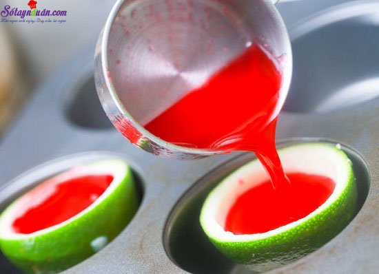 Hướng dẫn làm thạch dưa hấu mát lạnh