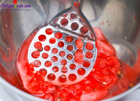 Hướng dẫn làm thạch dưa hấu mát lạnh