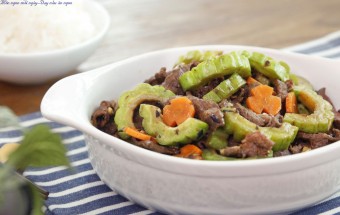 Hướng dẫn làm thịt bò xào mướp đắng lạ mà ngon