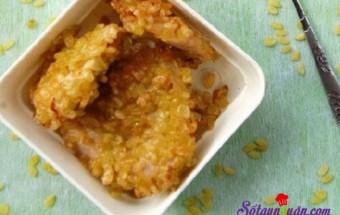 Hướng dẫn làm thịt heo chiên cốm thơm ngon khó chối từ