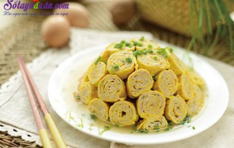 Hướng dẫn làm trứng cuộn thịt ngon và đẹp mắt