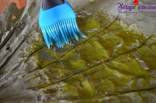 Hướng dẫn làm xôi gà lá sen ngon tuyệt hảo