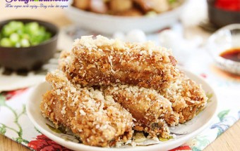 Hướng dẫn món sườn chiên tỏi tẩm bột giòn ngon ngất ngây