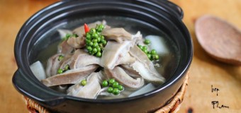 Hướng dẫn nấu bao tử hầm tiêu xanh bổ dưỡng