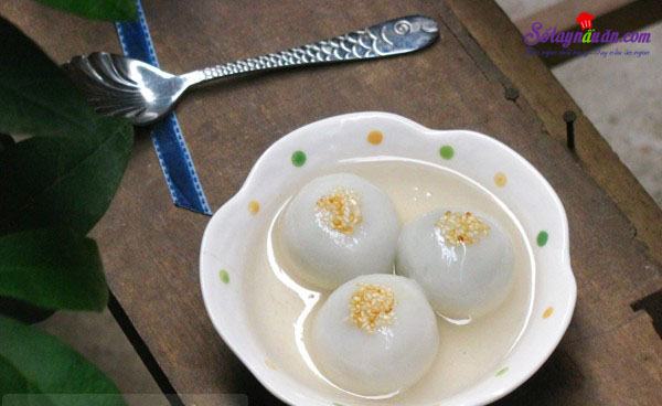 Hướng dẫn nấu chè trôi nước trà xanh siêu ngon siêu dễ