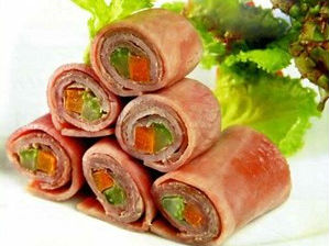Jambon cuộn bò nướng