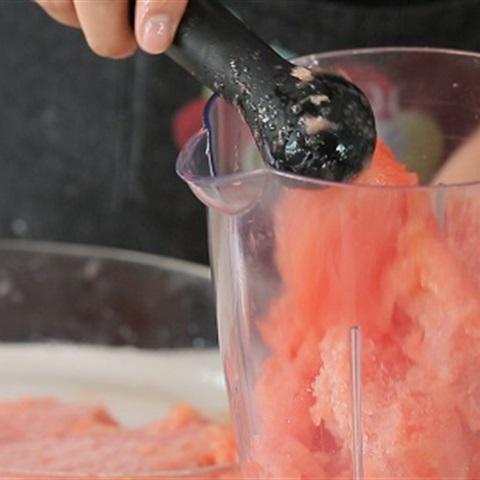 Cách làm kem bưởi đào hương bạc hà