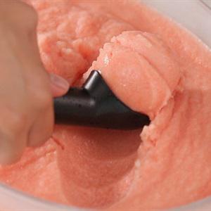 Cách làm kem bưởi đào hương bạc hà