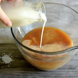 Cách làm kem cà phê dừa nạo