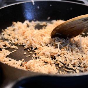 Cách làm kem cà phê dừa nạo