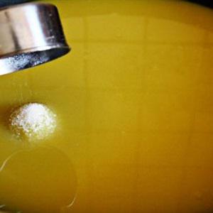 Cách làm kem cam đá bào