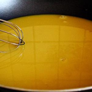 Cách làm kem cam đá bào