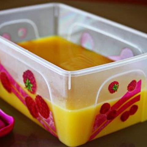 Cách làm kem cam đá bào