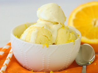 Kem cam ngon tuyệt