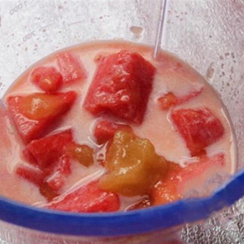 Cách làm kem cây dưa hấu