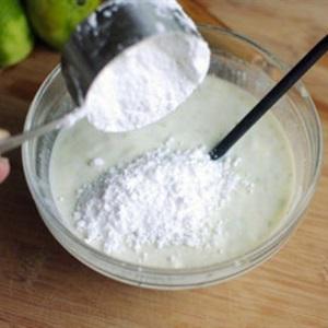 Cách làm kem chanh dừa