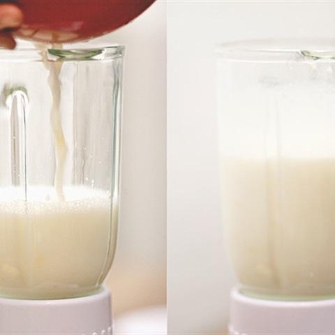 Cách làm kem chanh vàng dừa tươi