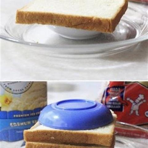 Cách làm kem chiên bánh sandwich