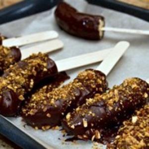 Cách làm kem chocolate chuối