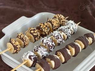 Kem chuối chocolate ngon tuyệt