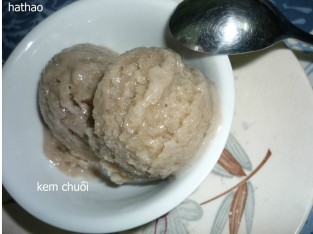 Kem chuối