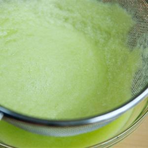 Cách làm kem đá bào dưa lưới