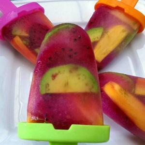 Cách làm kem đá trái cây sữa chua