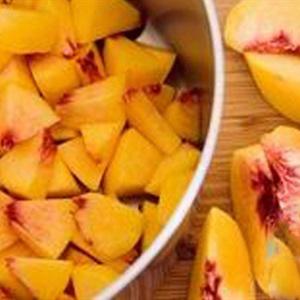 Cách làm kem đào