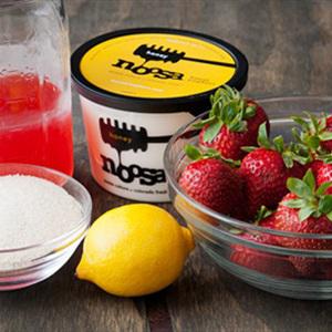 Cách làm kem dâu sữa chua