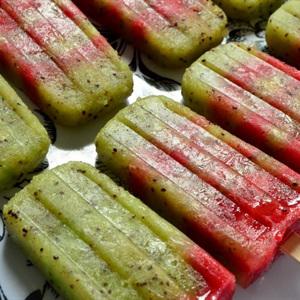 Cách làm kem dâu tây kiwi