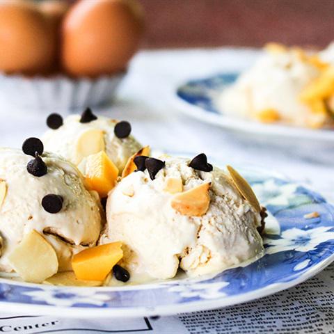 Cách làm kem dừa bằng máy xay sinh tố