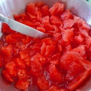 Cách làm kem dưa hấu que