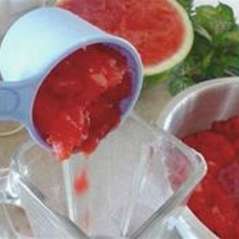 Cách làm kem dưa hấu que