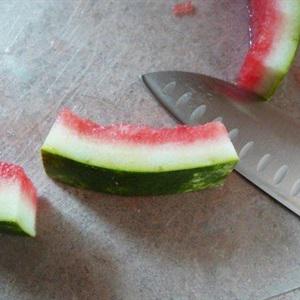 Cách làm kem dưa hấu que