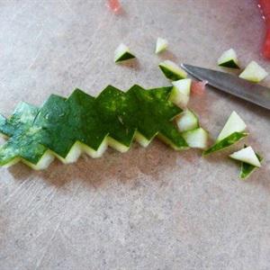 Cách làm kem dưa hấu que