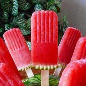 Cách làm kem dưa hấu que