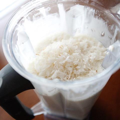 Cách làm kem dừa mix trái cây