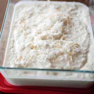 Cách làm kem dừa mix trái cây